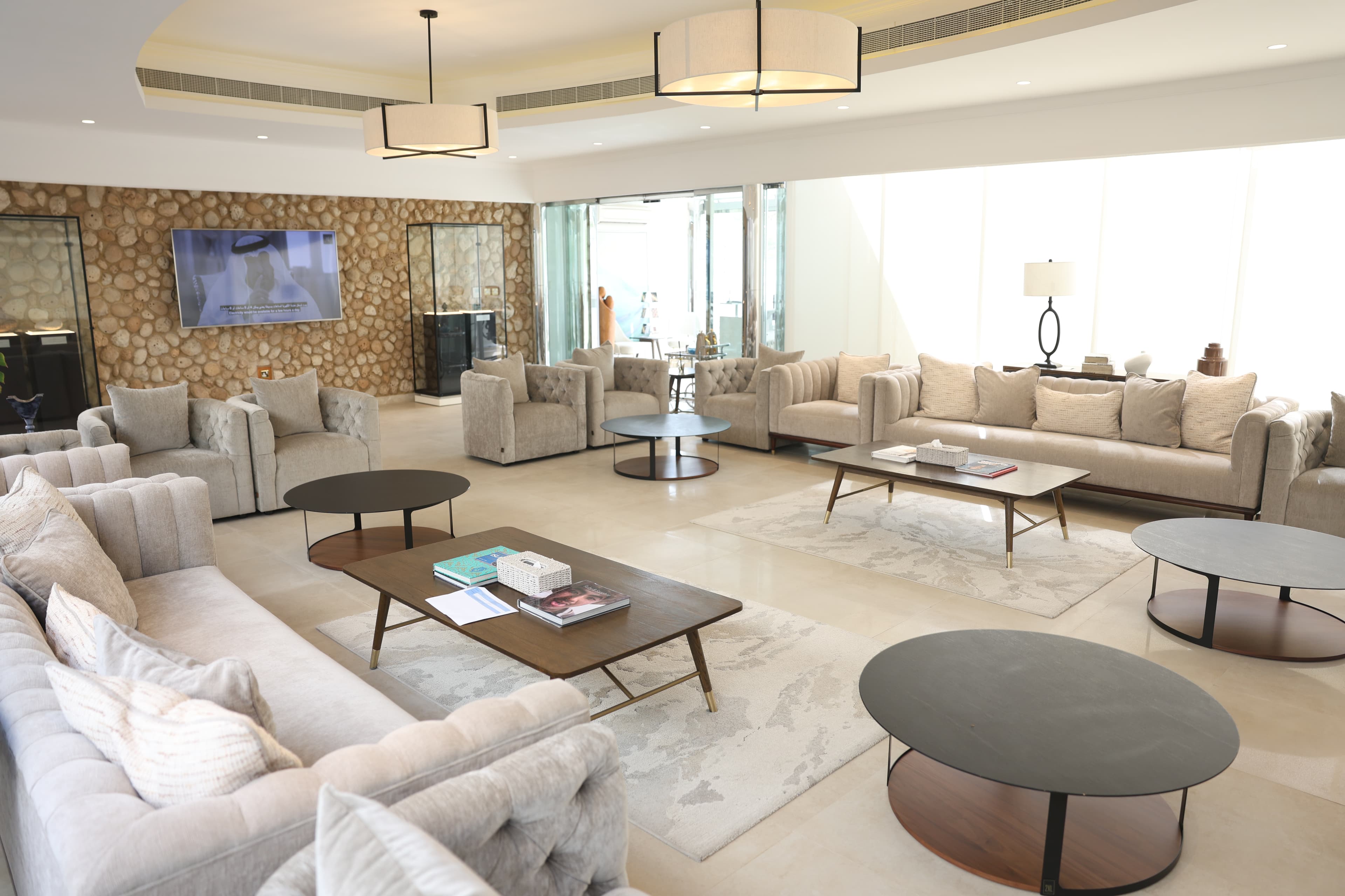 Traditional majlis gathering space