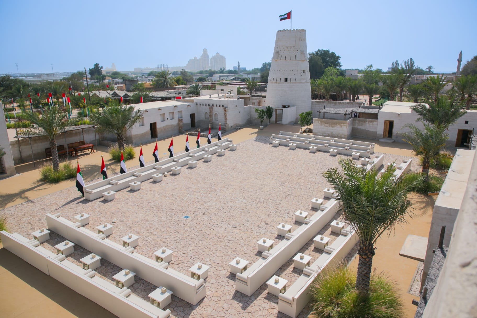 Fort interior and details